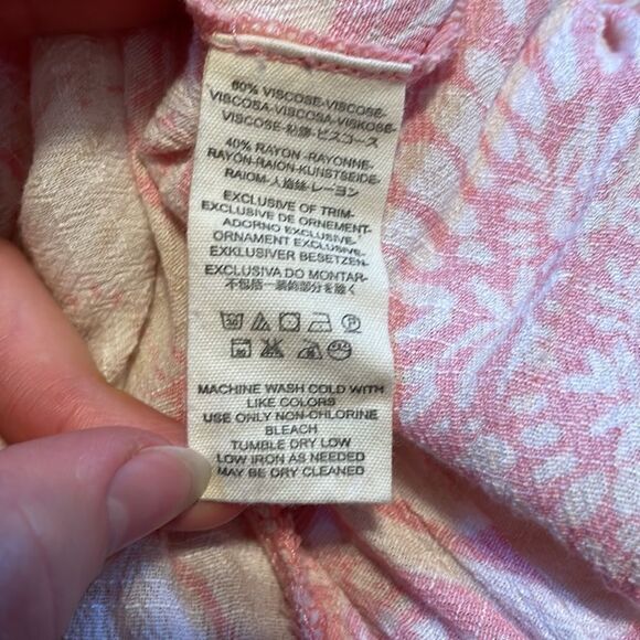 Free People Forever Always Midi Dress Floral Pink 2 - Picture 5 of 9